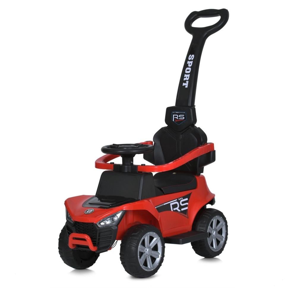 Детский электромобиль передний/задний с родительской ручкой Красный (DE-169-E-387)