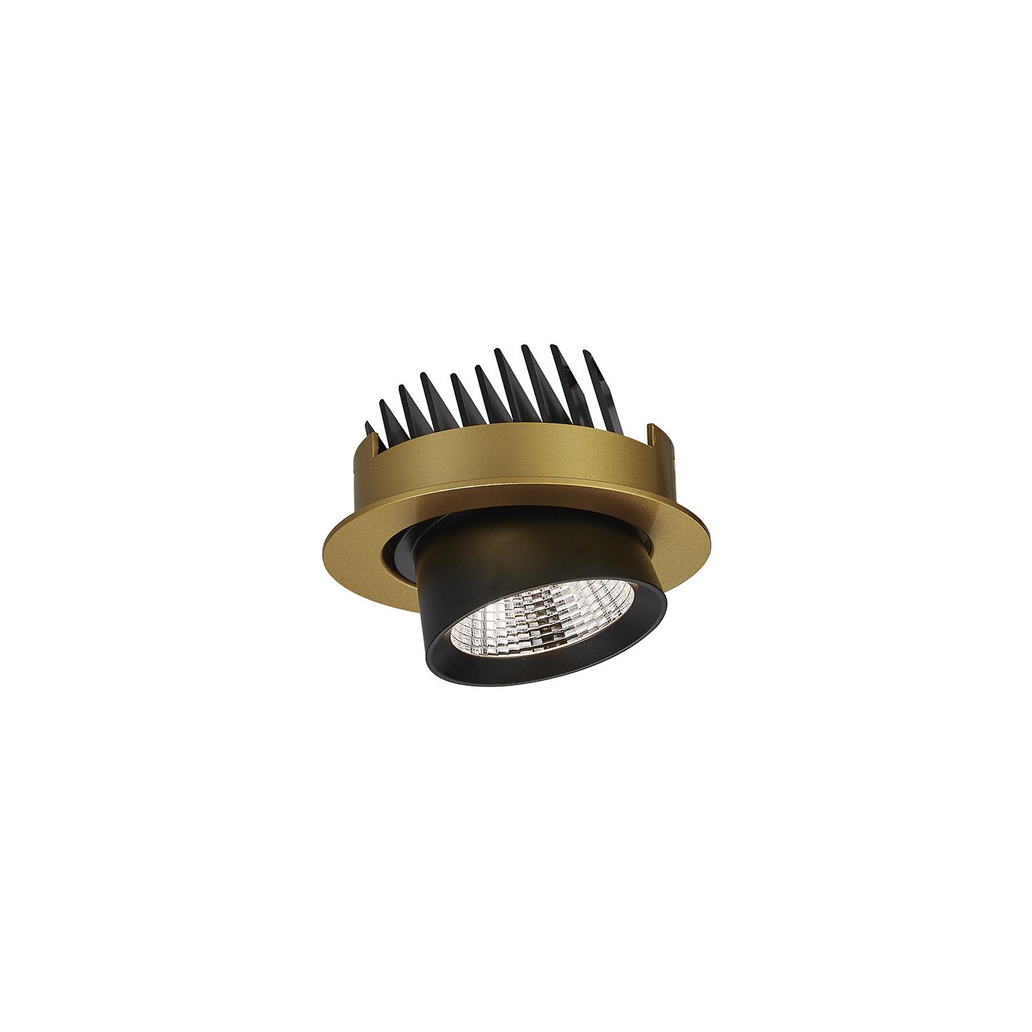 Точечный светильник Skarlat RSL74251 15 W GD+BK 3000K (1695373) Точечный светильник Skarlat RSL74251 15 W GD+BK 3000K (1695373)