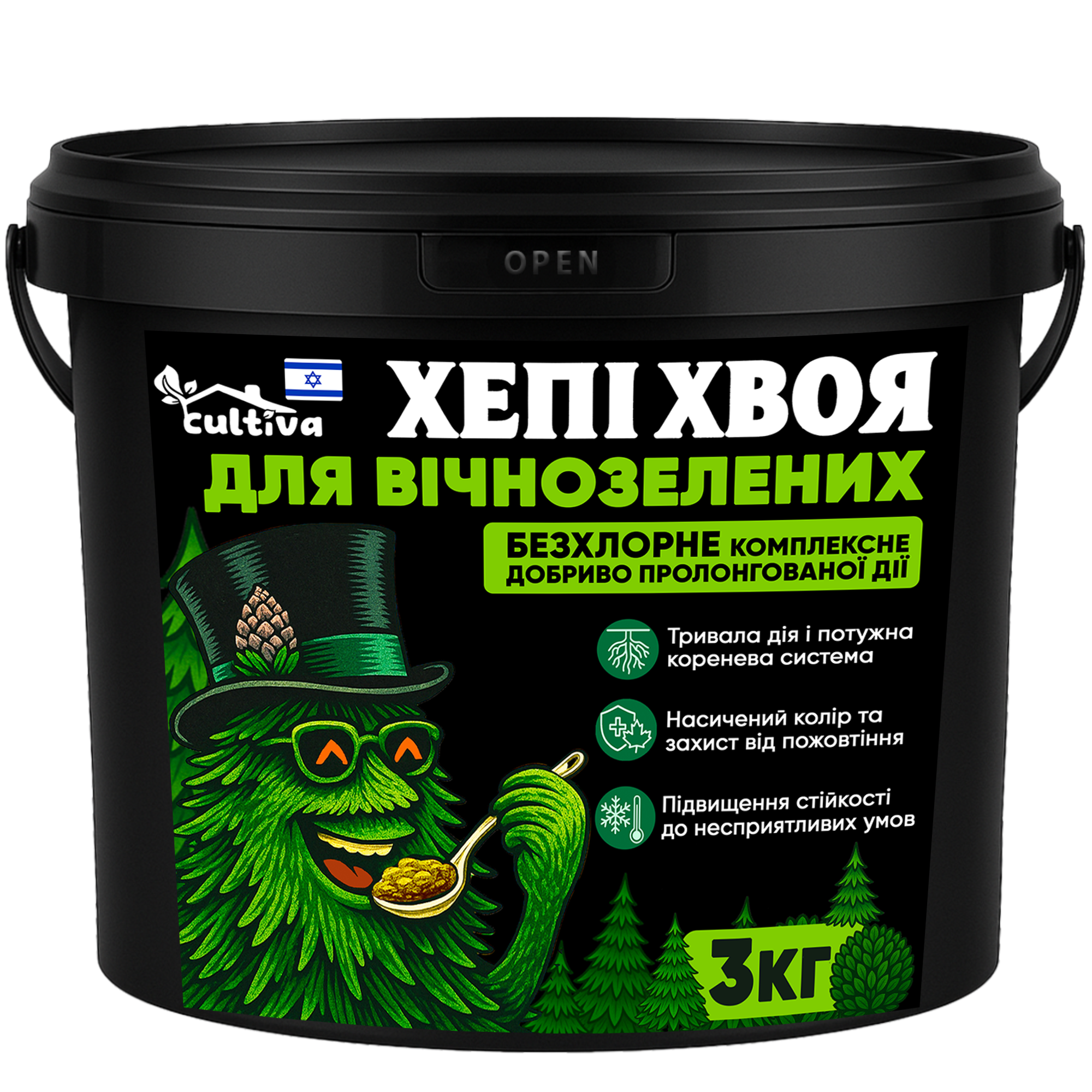 Удобрение для хвойных Хэпи Хвоя 3 кг