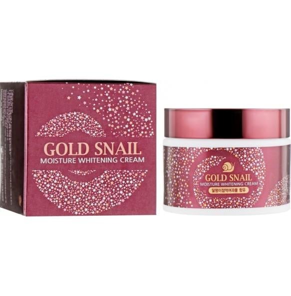 Крем для обличчя Enough Gold Snail Moisture Whitening Cream 50 мл (8809480655449)