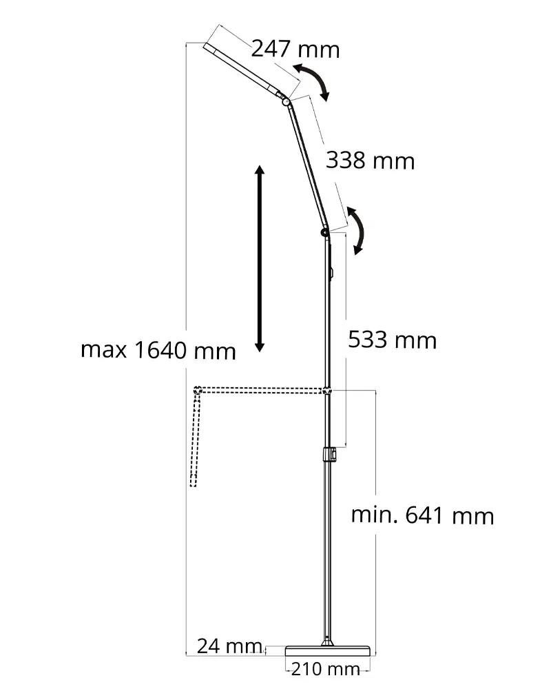 Торшер Polux 325006 Ferrara - фото 5 Торшер Polux 325006 Ferrara - фото 5