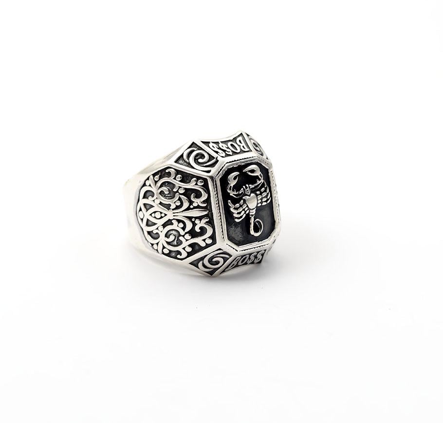 Перстень Maxi Silver 8576 SE Скорпион р. 22 (8857683)