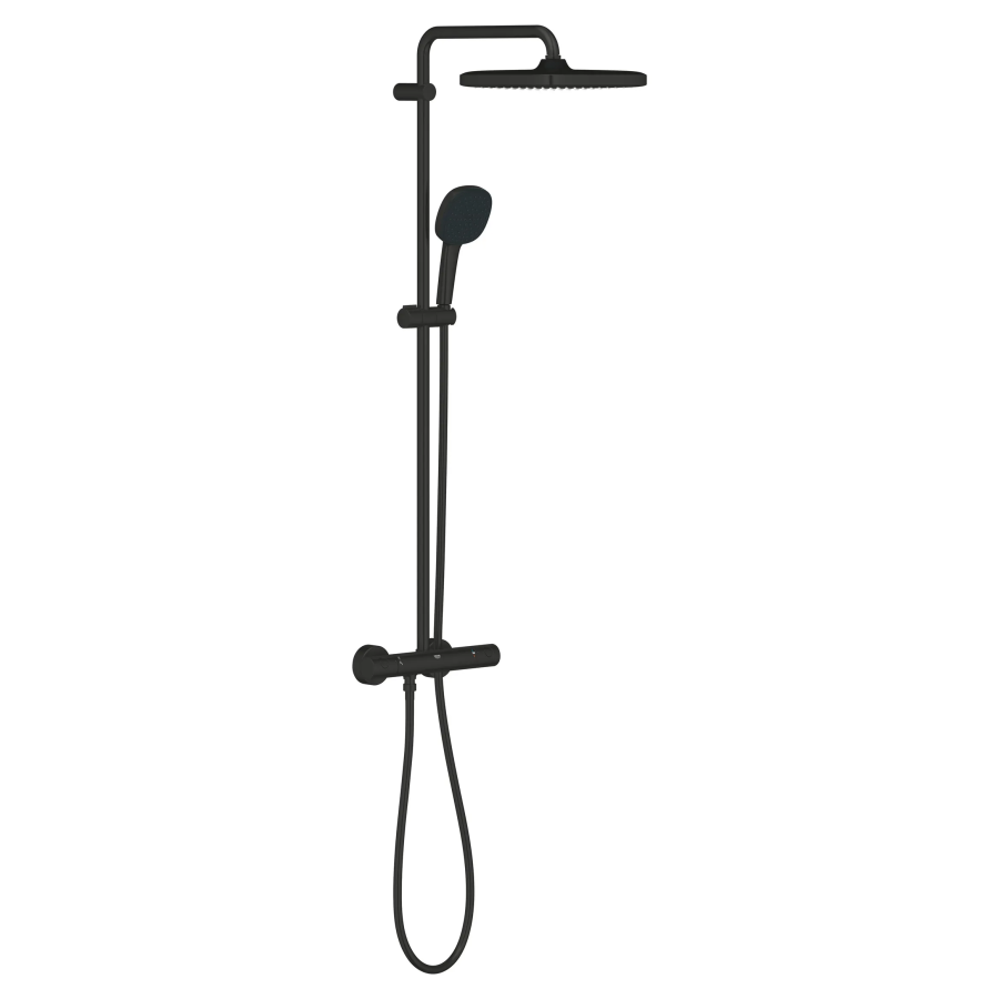 Душевая система с термостатом настенная Grohe Tempesta System 250 Cube (266892431)