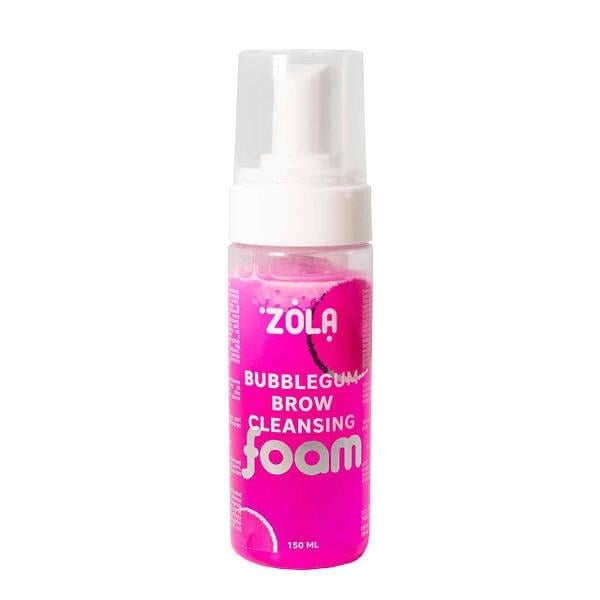 Пена для бровей очищающая Zola Bubblegum Brow Cleansing 150 мл розовая (011154)
