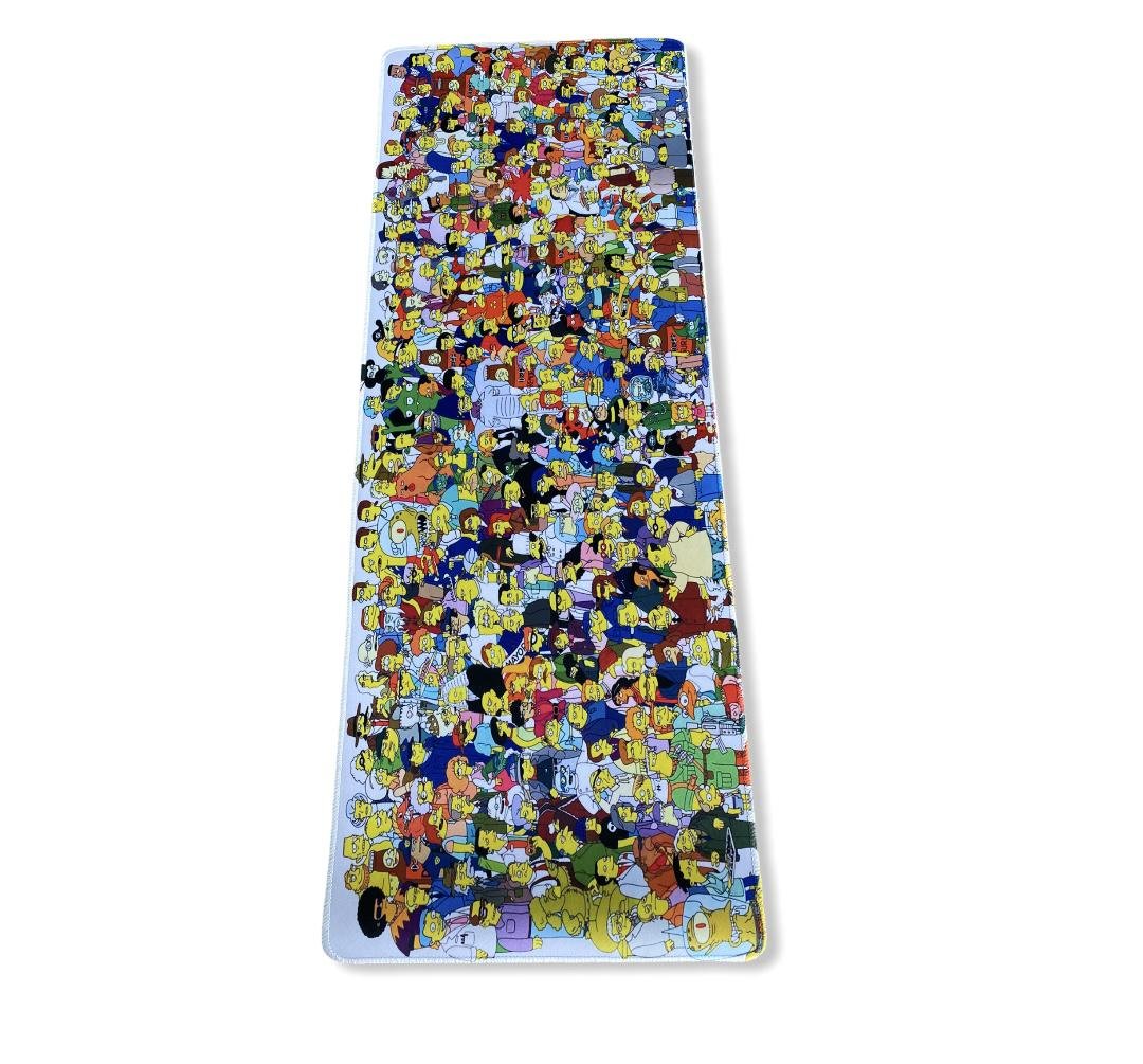 Игровой коврик для мышки Симпсоны 300х800 мм