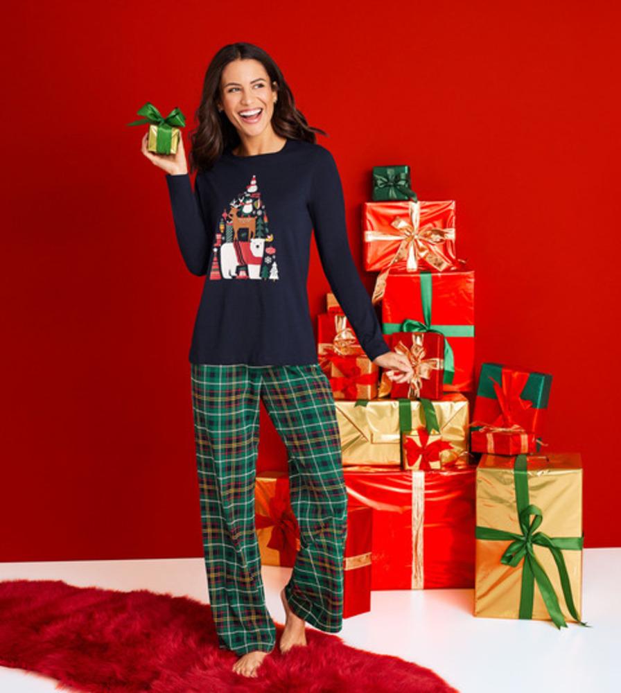 Пижама женская Esmara M Синий (PI0003W085)