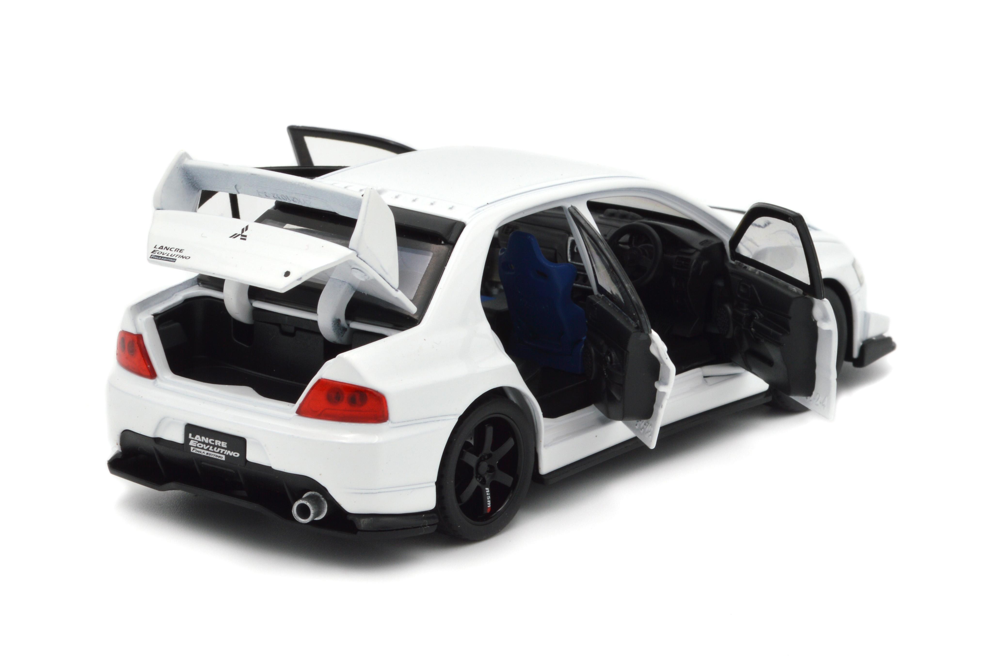 Іграшкова машинка металева Mitsubishi Lancer Evolution X 1:32 світло/звук/інерція/відкриваються двері (20651W) - фото 5 Іграшкова машинка металева Mitsubishi Lancer Evolution X 1:32 світло/звук/інерція/відкриваються двері (20651W) - фото 5