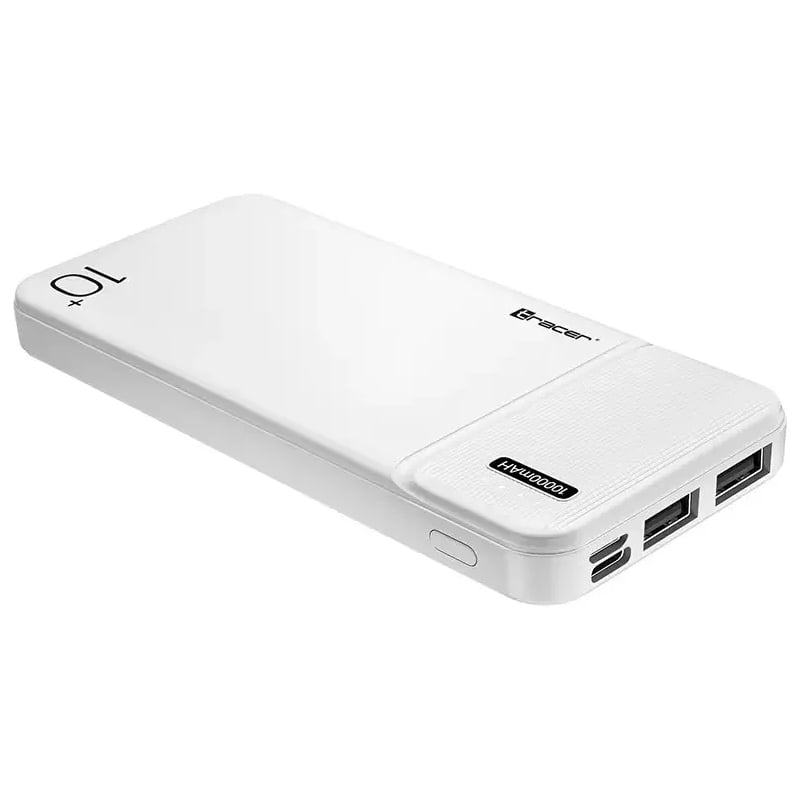 Повербанк Tracer Powerbank TRABAT46958 10000 мАч 2 A White (12893936) - фото 3