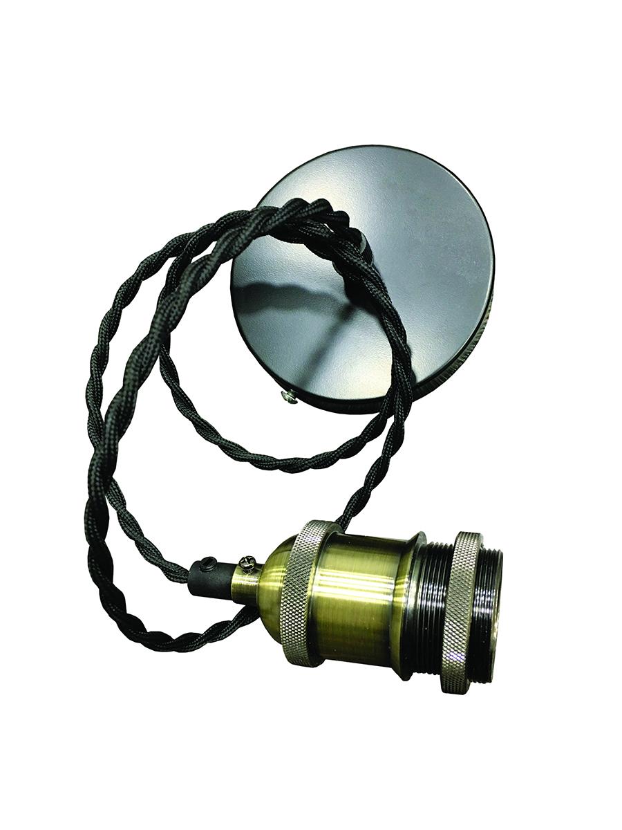 Светильник подвесной Levistella AMP12003-1 Черный/Бронзовый