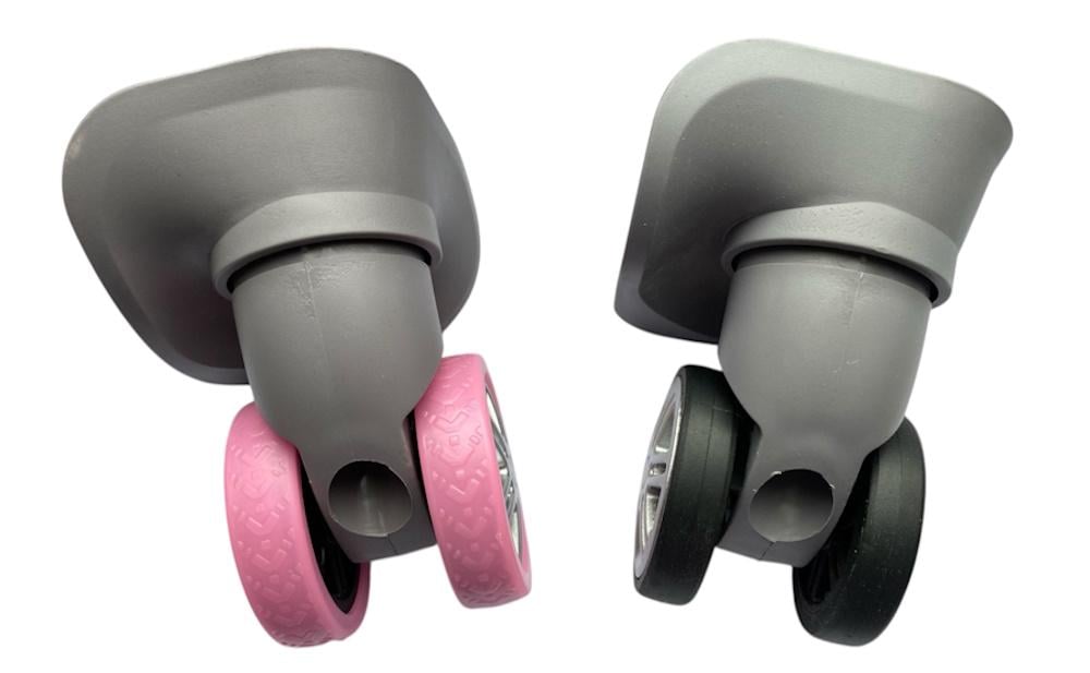 Накладки силиконовые на колеса 1020 8 шт. Розовый