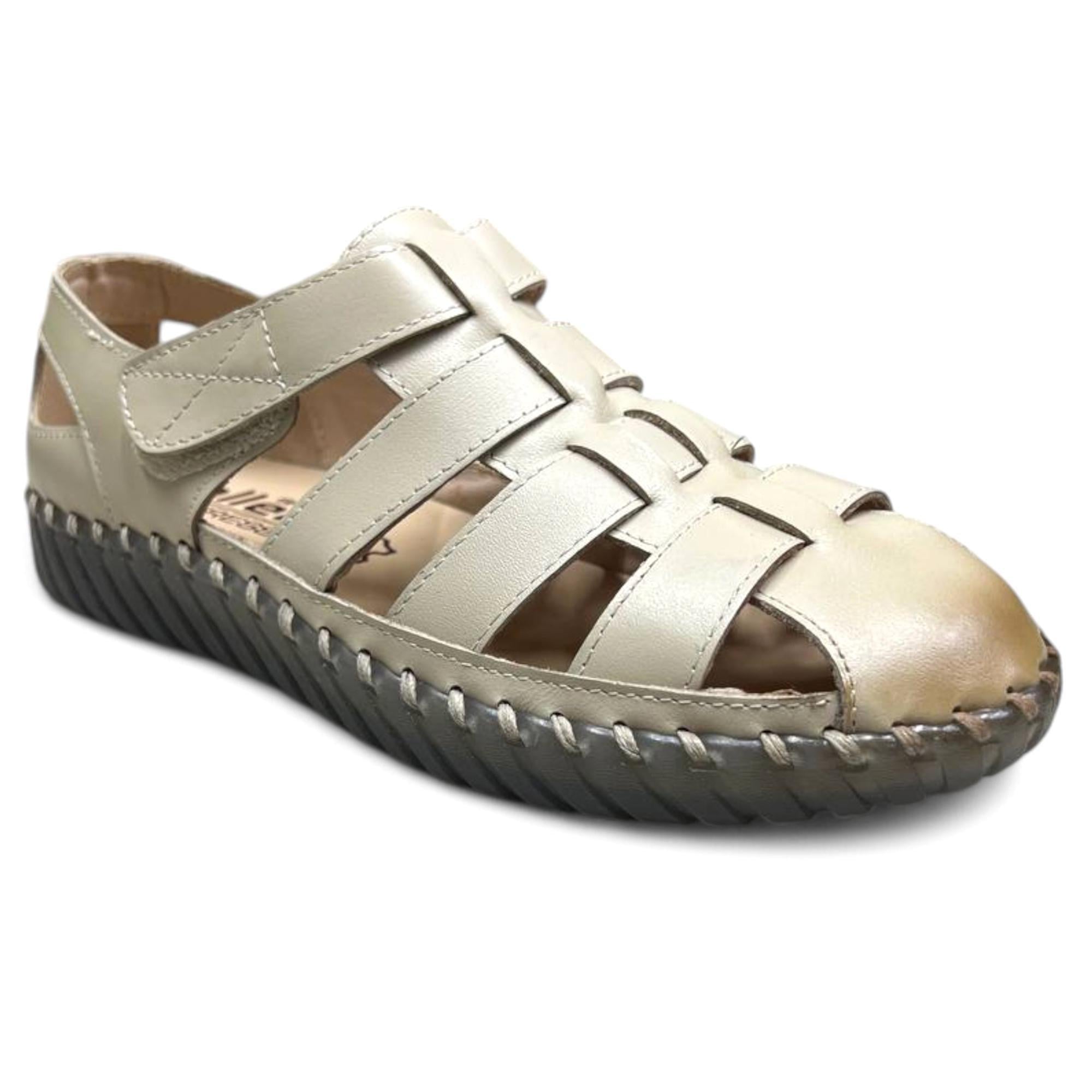 Босоножки женские весенние Wollen р. 38 Бежевый (089407-38)