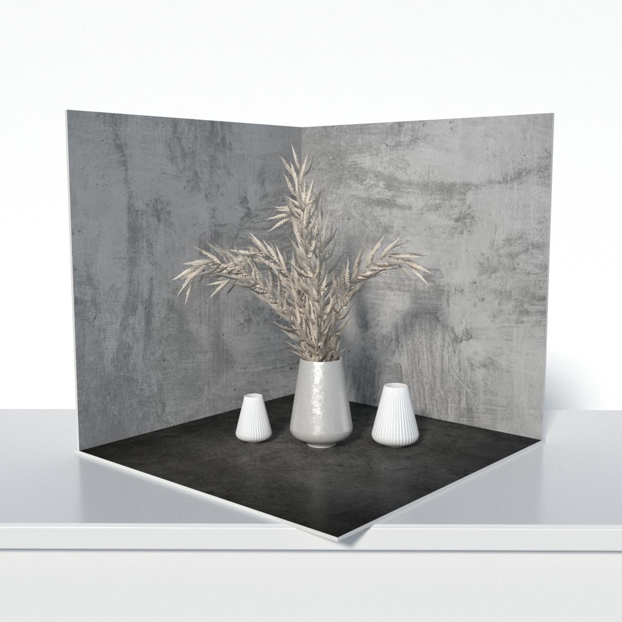 Фотофон пластиковый угловой 3D PolyPlast 50x50x50 см №61022