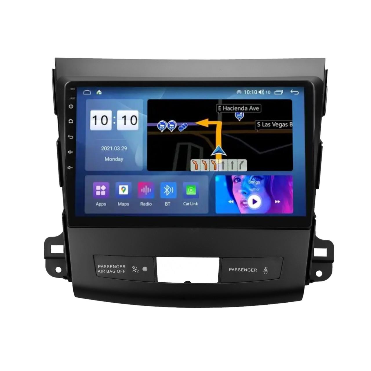 Магнитола штатная Mekede M200S для Mitsubishi Outlander 2 CW0W 2005-2011/Citroen C-Crosser 2007-2012 (2225735051)