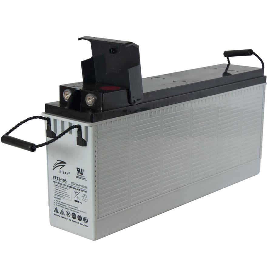 Батарея акумуляторна GEL RITAR FT12-105G Gray Case 12V 105.0Ah