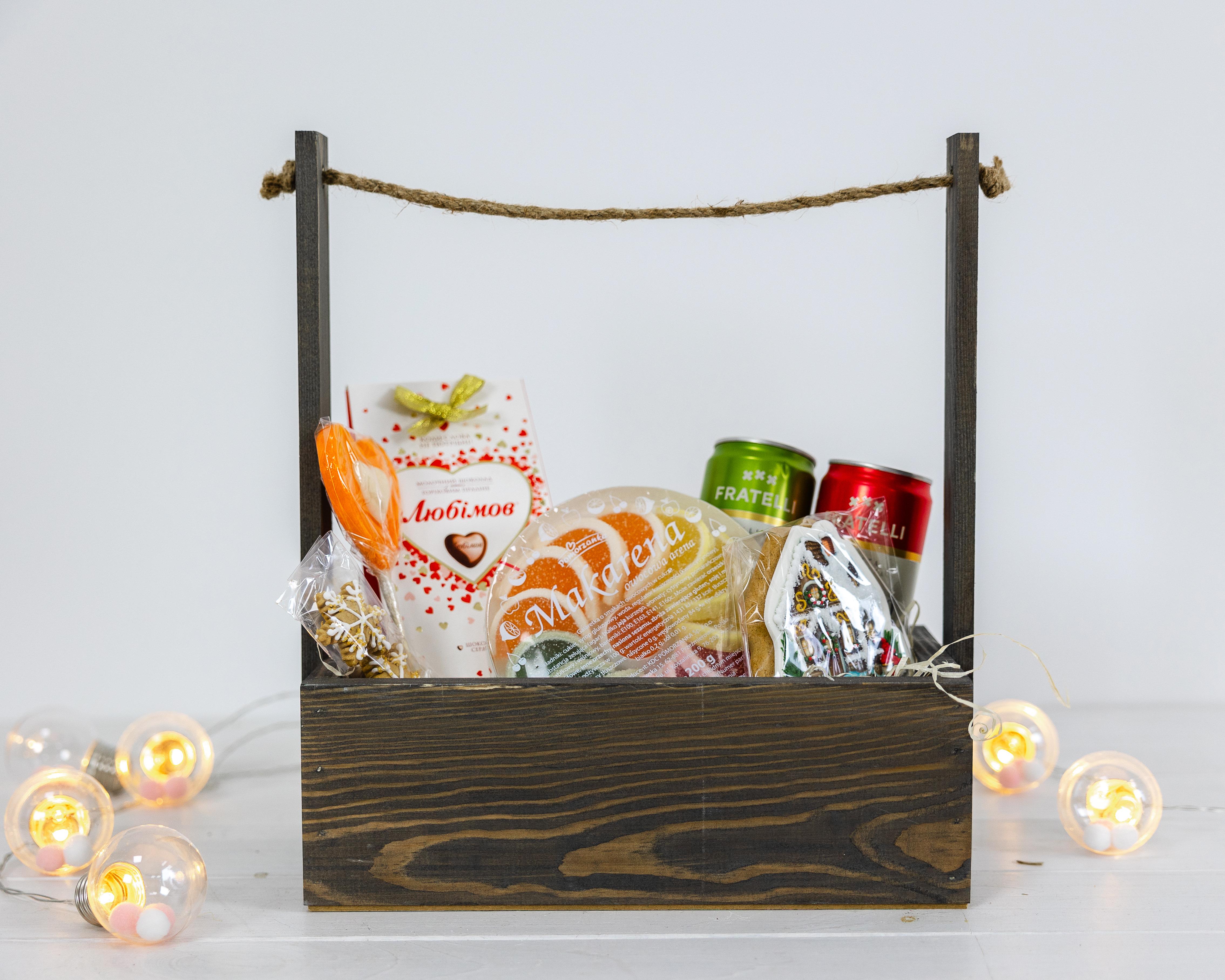 Ящик деревянный для подарков Хюге Темно-серый (0002121) - фото 8 Ящик деревянный для подарков Хюге Темно-серый (0002121) - фото 8