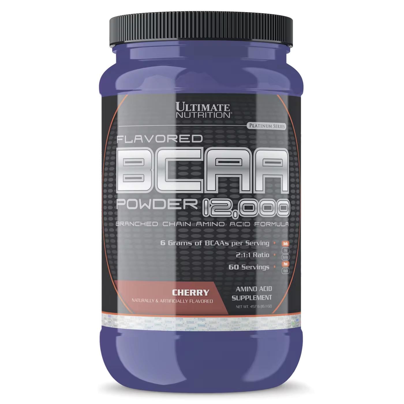 Аминокислоты Ultimate nutrition BCAA 12000 Cherry 457 г