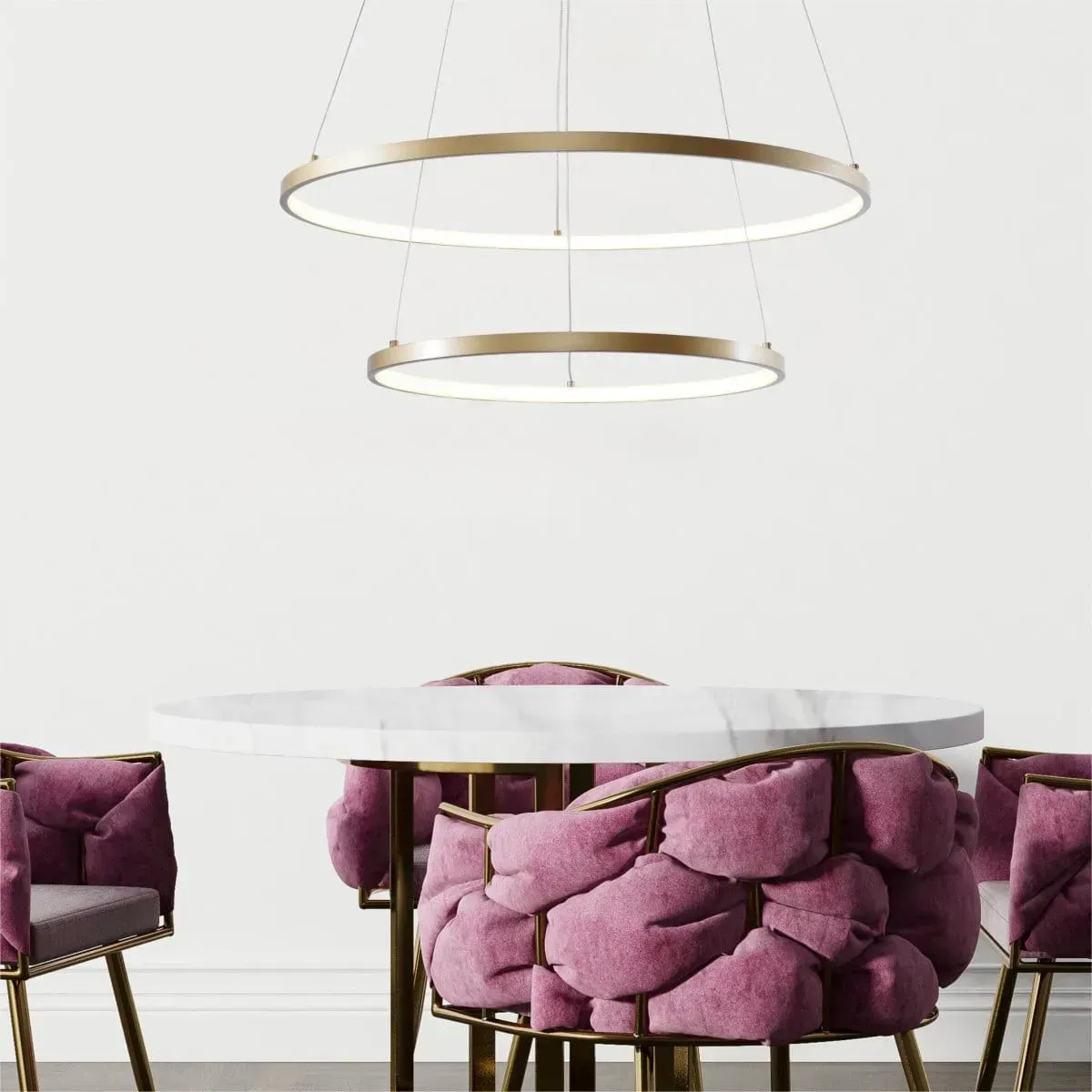 Люстра Zuma Line 18140GD-2 BRENO - фото 2