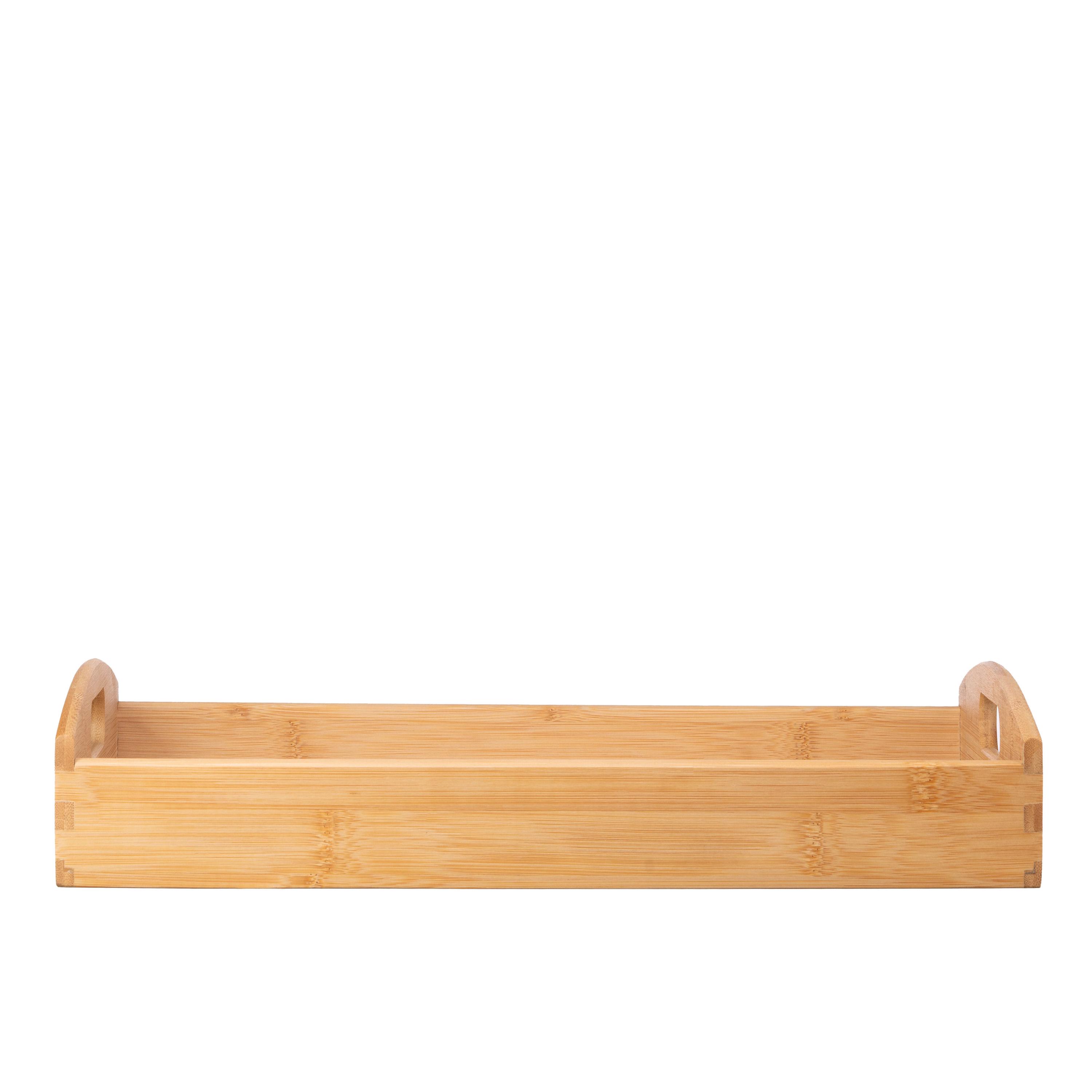 Поднос Ardesto Midori прямоугольный с ручками 38х26х7 см (AR1438BM) - фото 2