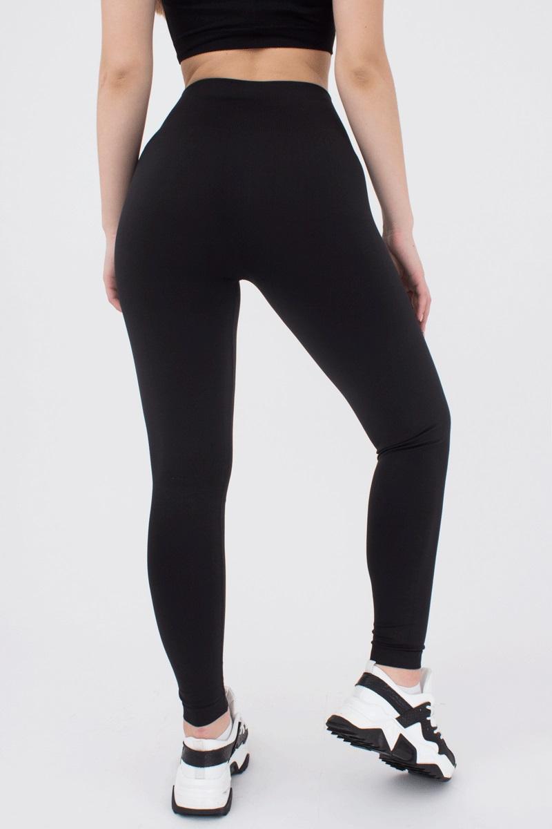 Легінси безшовні Giulia LEGGINGS ENERGY з високою талією L/XL Black (4823102991719) - фото 3