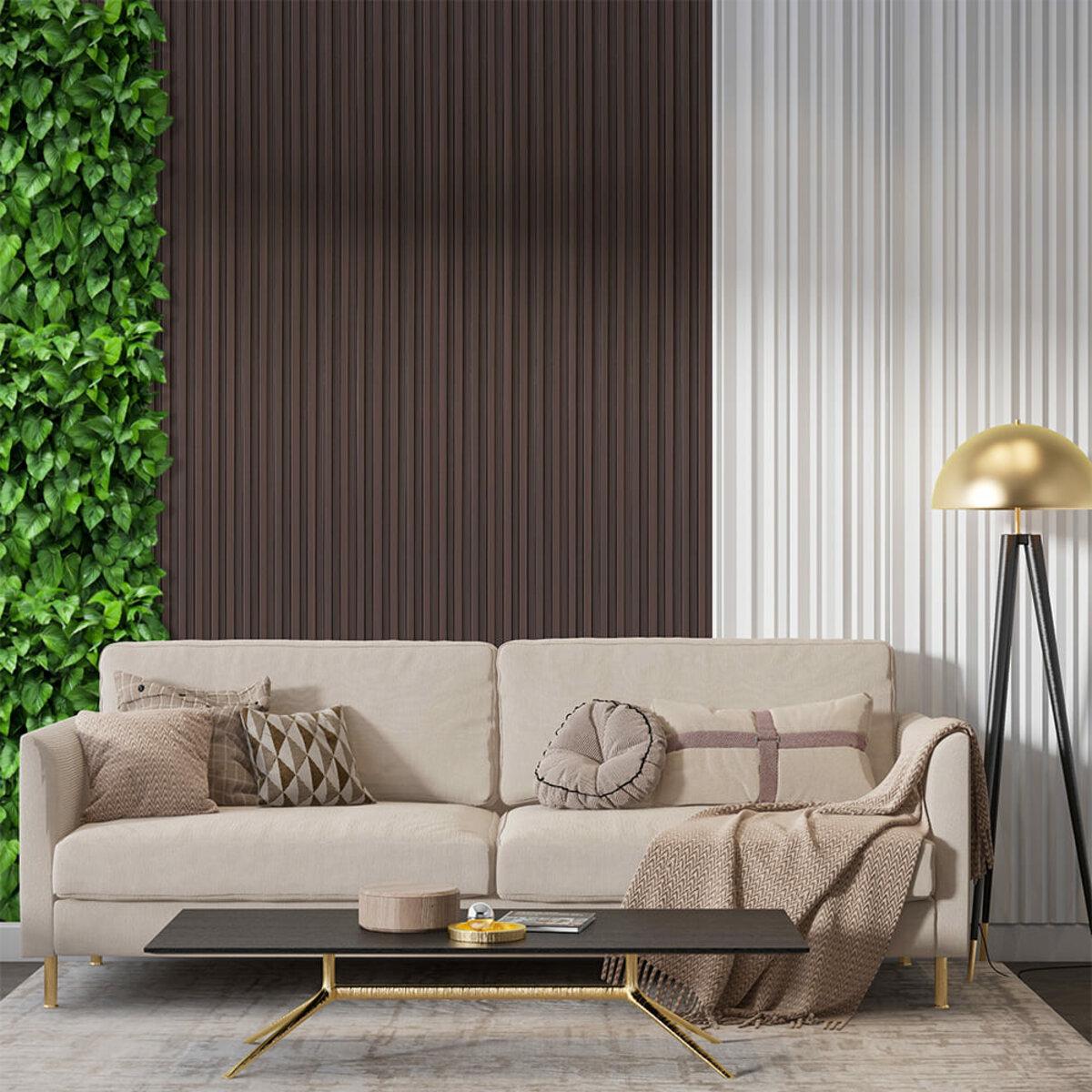 Рейка декоративная стеновая 3000x160x23 мм Ореховый (SW-00001535) - фото 7 Рейка декоративная стеновая 3000x160x23 мм Ореховый (SW-00001535) - фото 7