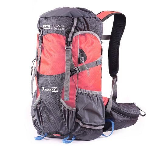 Рюкзак спортивный Travel Extreme X-RACE с водонепроницаемыми молниями 28 л Red (594876)