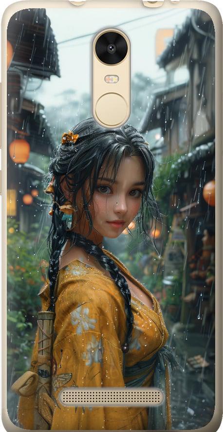 Чехол на Xiaomi Redmi Note 3 pro Anime-girl (6133t-335-42517)