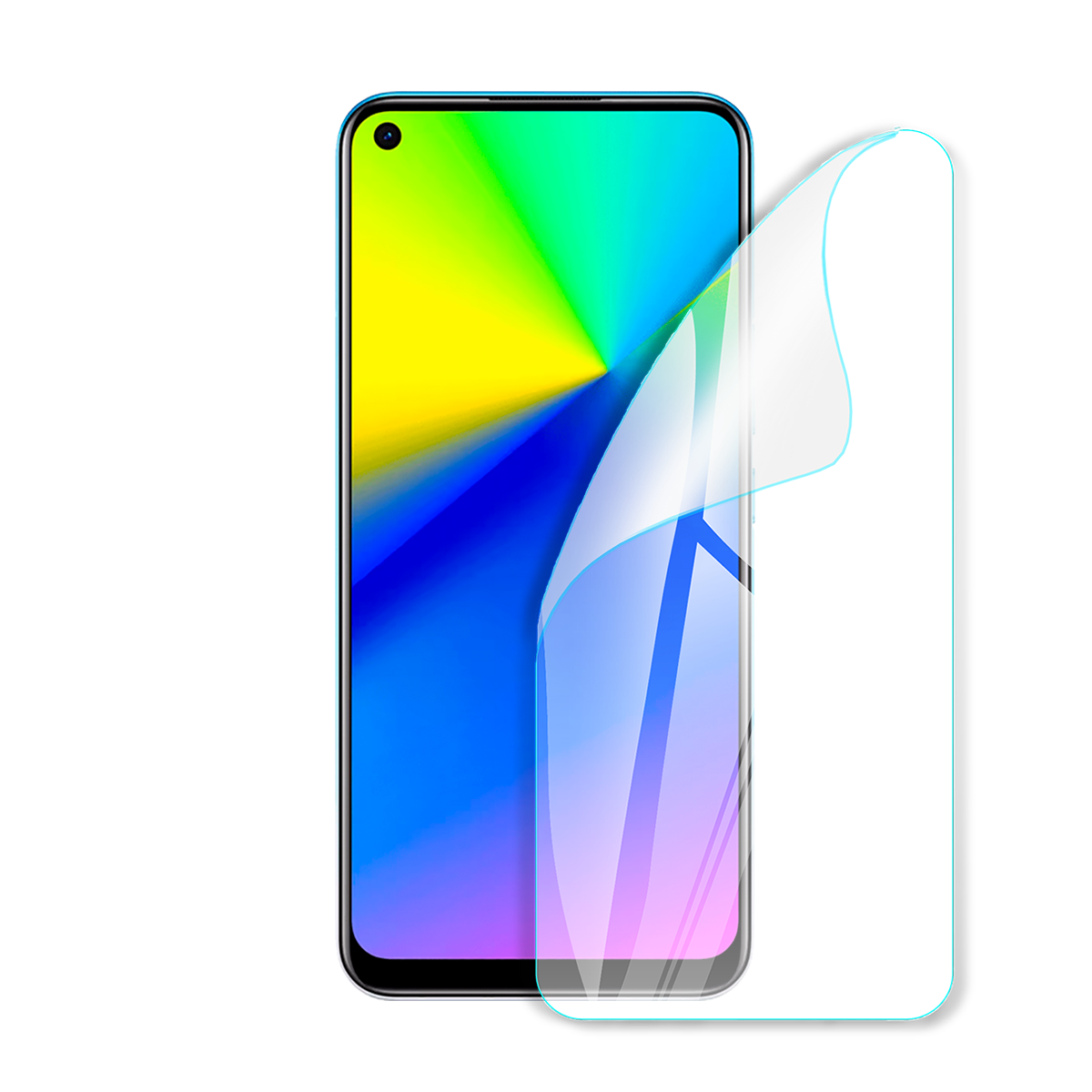 Полиуретановая пленка для Realme 7i серии Simple Armor