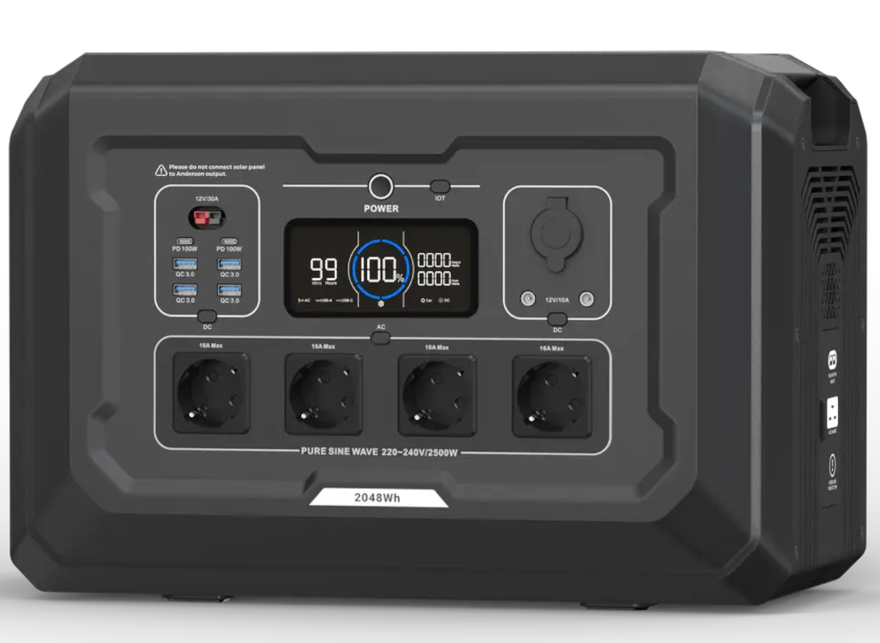 Зарядна станція SOUOP S2 2500 Вт 2048 Вт*год (30469064)