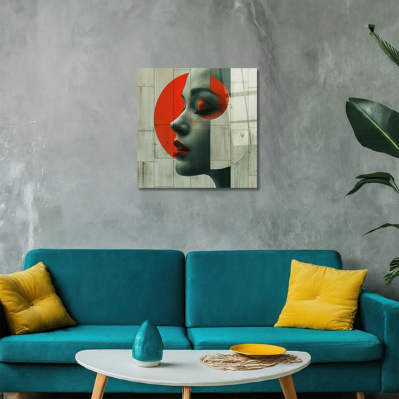 Картина на стекле NovellaPrint Фрагмент тишины 70х70 см (491.2)