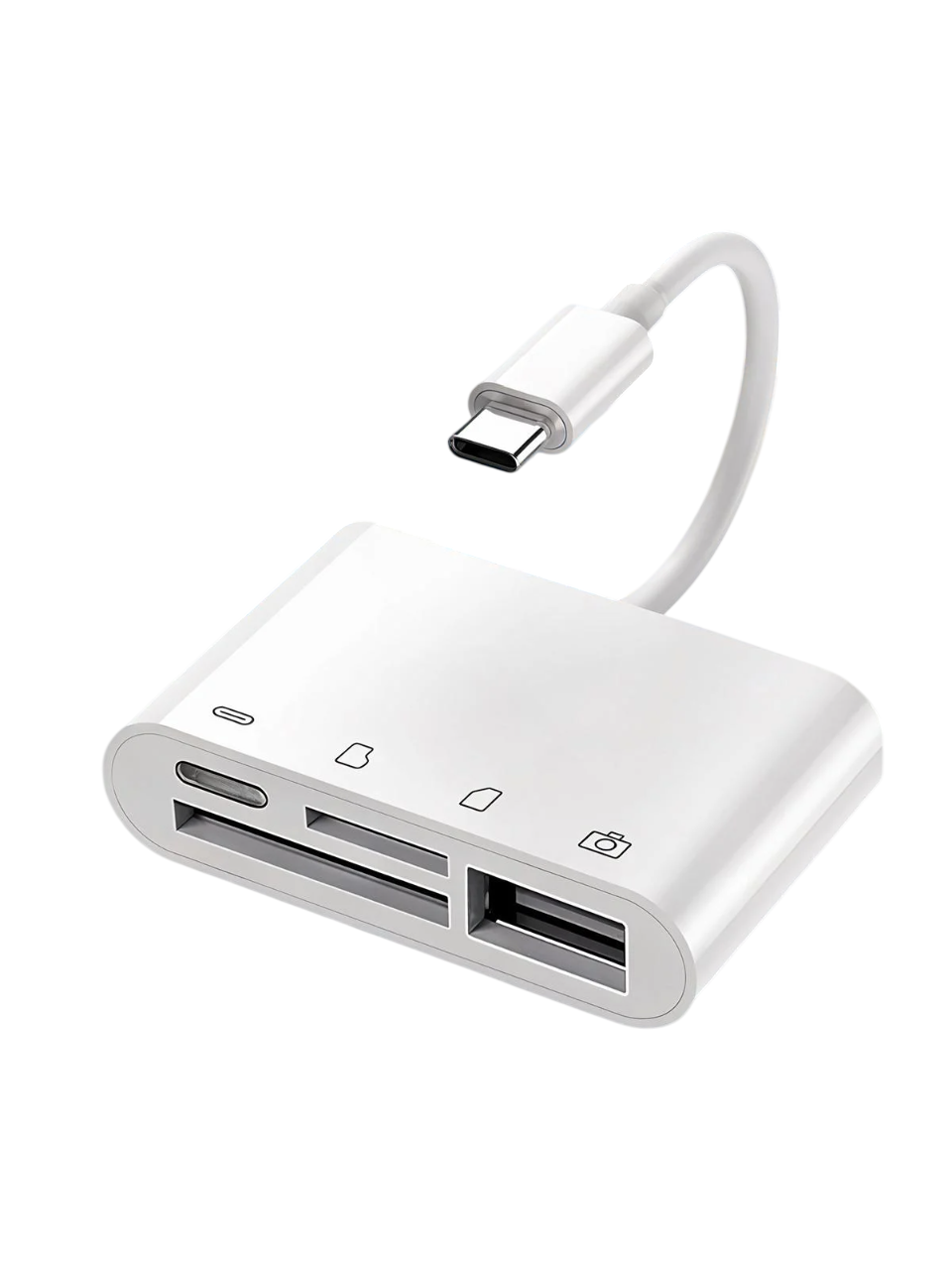 Картрідер 4в1 Kayfovo AP78 для макбука/айфона/айпада SD Card Reader на USB Type-C (29272) Картрідер 4в1 Kayfovo AP78 для макбука/айфона/айпада SD Card Reader на USB Type-C (29272)