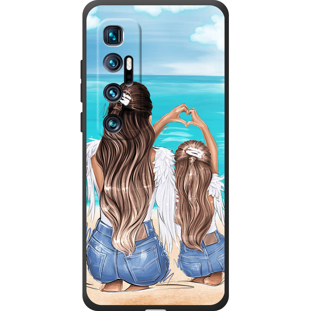 Чехол BoxFace Xiaomi Mi 10 Ultra Family Vacation Черный силикон (44423-up2380-44450)