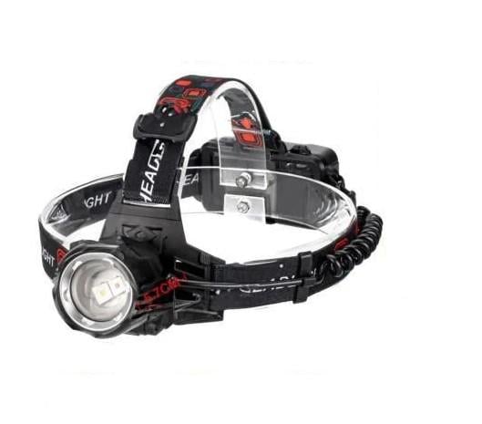 Фонарь налобный PLD-T115-2PM10-TG white+red