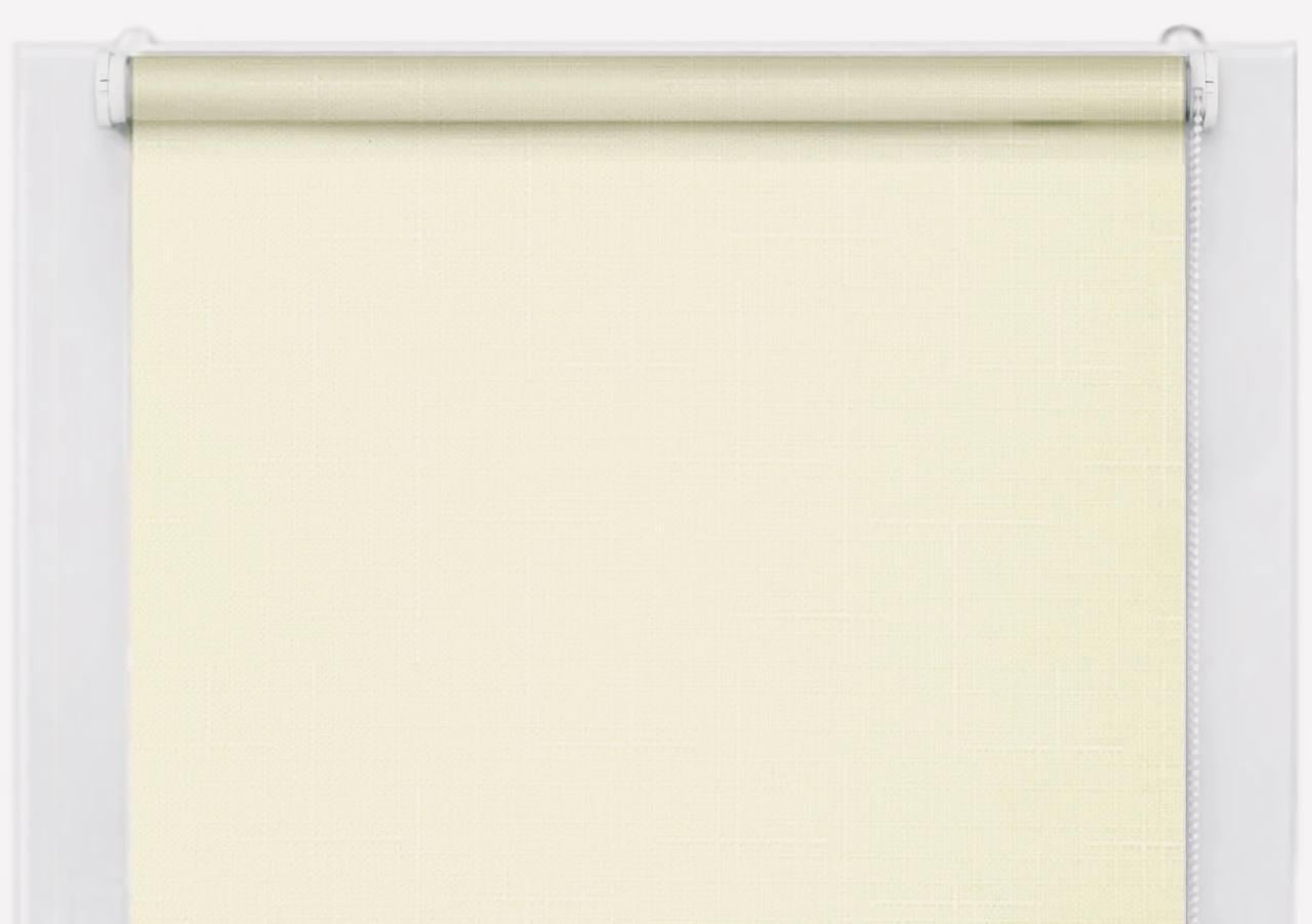 Ролета тканевая Len 875 67x160 см лен Бежевый (18006858)