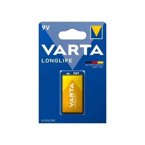 Батарейка Varta Longlife 6LR61 крона алкалиновая (296)