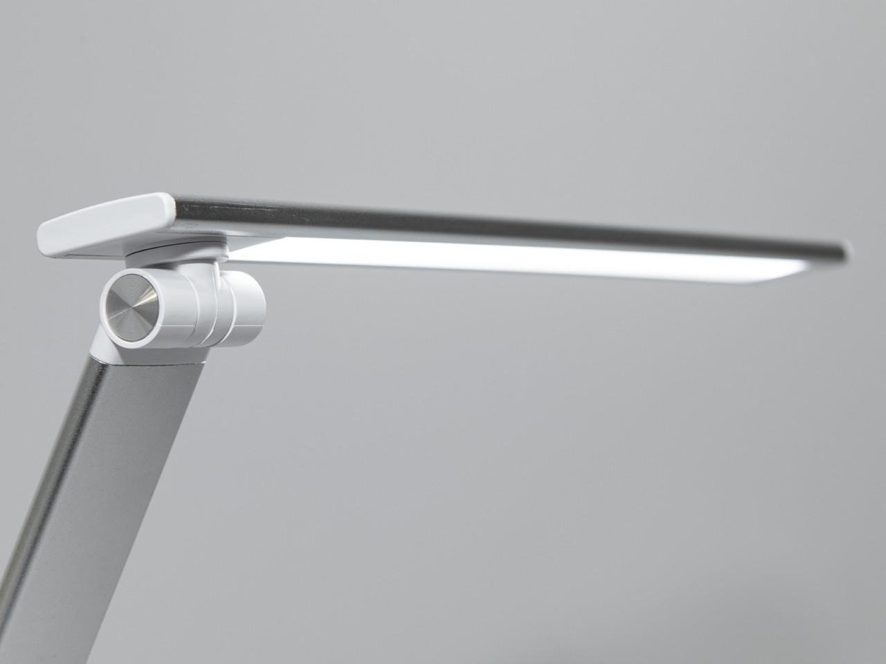 Настільна LED лампа з бездротовою зарядкою A5503SL-W-CH-LS 6W Хром матовий (2140355297) - фото 4