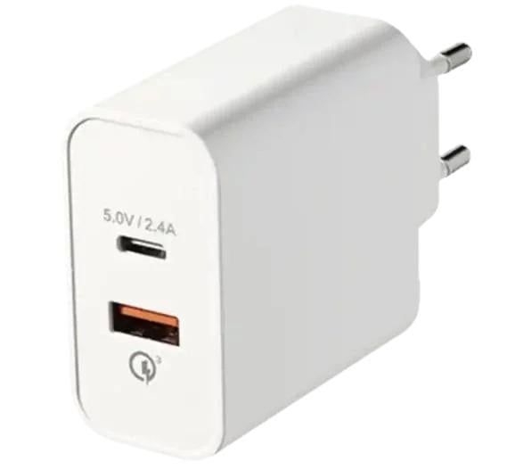 Быстрое зарядное устройство для Ideenwelt Dual USB-A USB-C (P8-RM-BAUC)