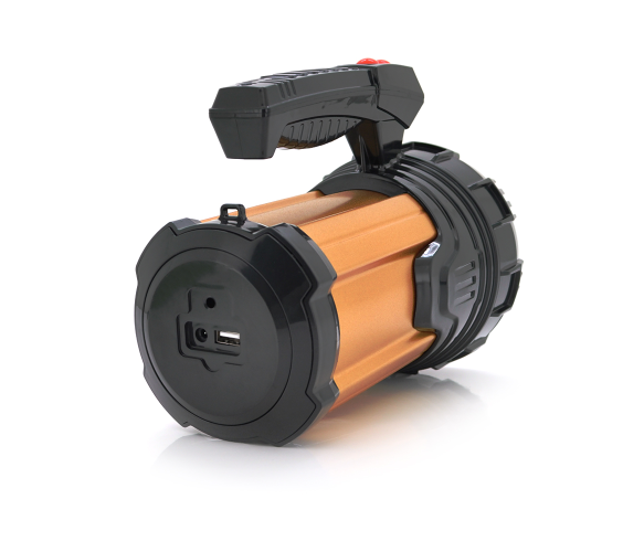 Ліхтар пошуковий VOLTRONIC Haoerliang HEL-T96 300Lm IP40 20000 mAh Black/Gold (HEL-T96)