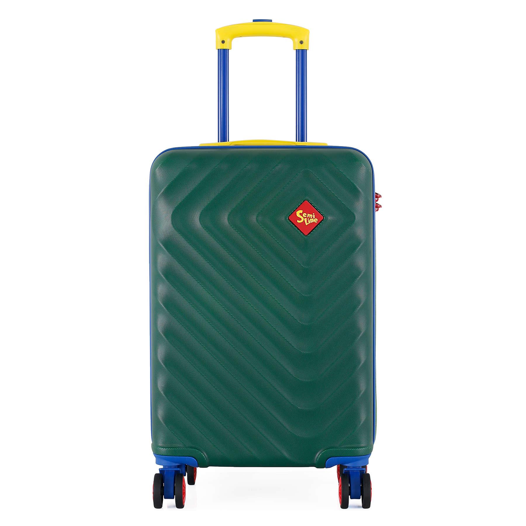 Валіза SEMI LINE 20" Dark Green (T5805-1) - фото 2 Валіза SEMI LINE 20" Dark Green (T5805-1) - фото 2