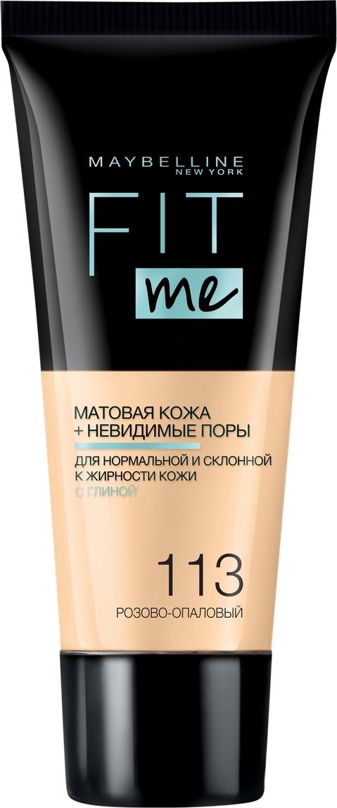 Тональний крем Maybelline Fit Me Matte 113 pink opal 30 мл (3600531566869) - фото 1