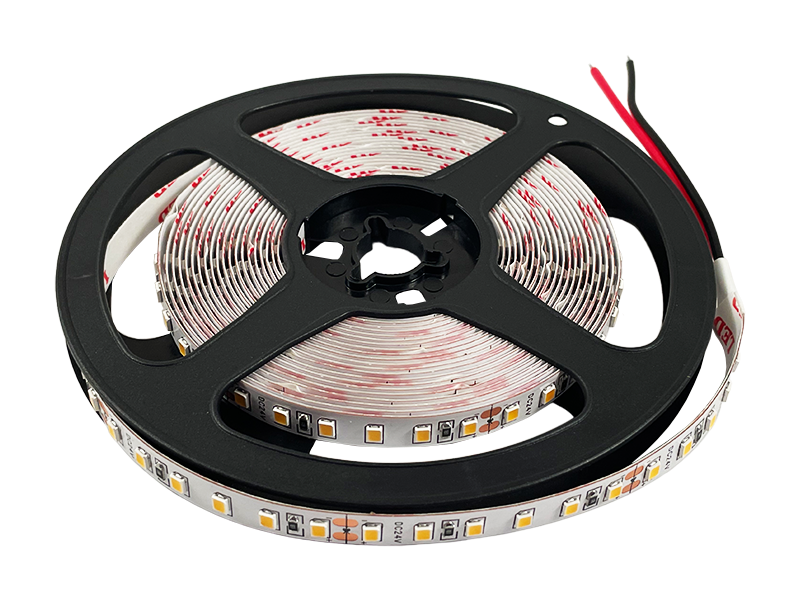 Светодиодная лента SMD2835 120 LED 24 В 9 Вт/м IP20 1 м Теплый белый (AVT-600WWSMD2835-24 В)