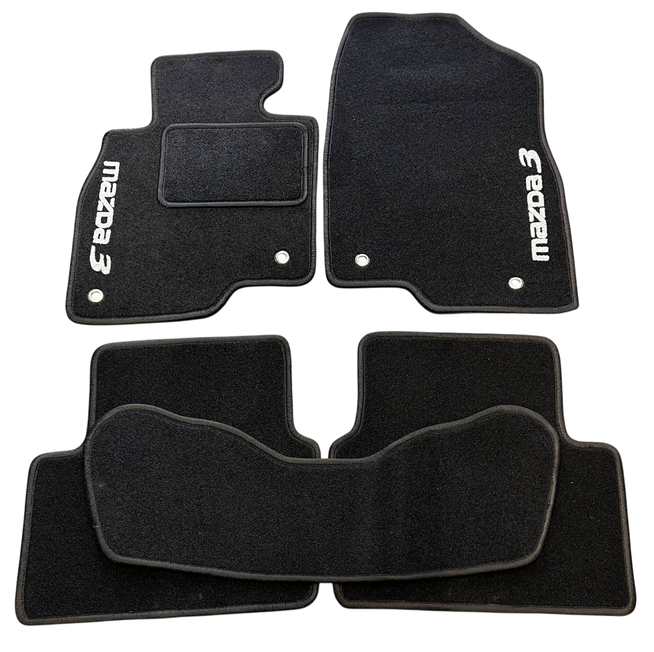 Коврики в салон ворсовые для Mazda 3 2013- BLCCR1310 5 шт. Черный (27327114)
