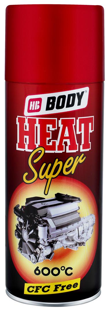Краска термостойкая Body HB Spray Super texture Ferrari Red 400 мл