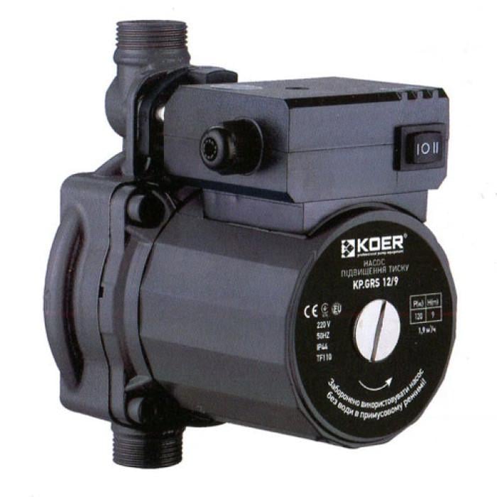 Насос підвищення тиску KOER KP.GRS 12/9 (KP2760) Насос підвищення тиску KOER KP.GRS 12/9 (KP2760)