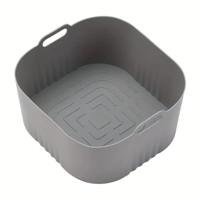 Форма силиконовая квадратная для аэрогриля мультипечи и фритюрницы 16,5 см (RU-4447)