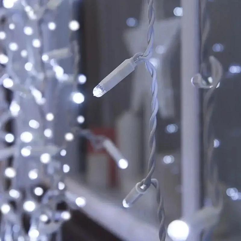 Гирлянда штора Сеточка 240 LED теплый белый (234564364_429) - фото 6 Гирлянда штора Сеточка 240 LED теплый белый (234564364_429) - фото 6