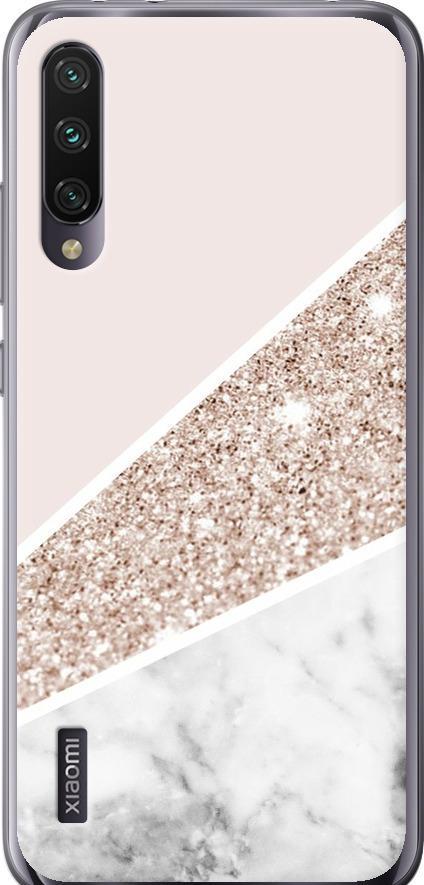 Чехол на Xiaomi Mi A3 Пастельный мрамор (4342t-1737-42517)