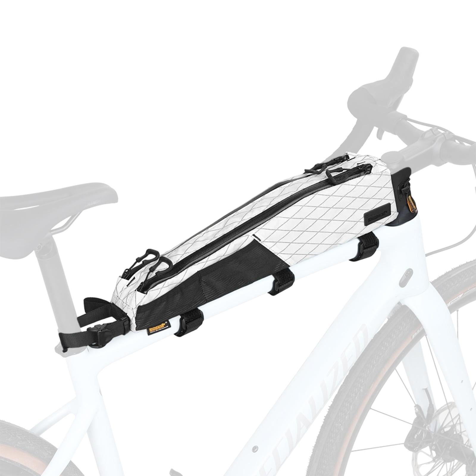 Велосумка на раму за вынос Rhinowalk Wilderness BHD0015 2,1 л Черный/Белый (RWK-BHD0015-7333)