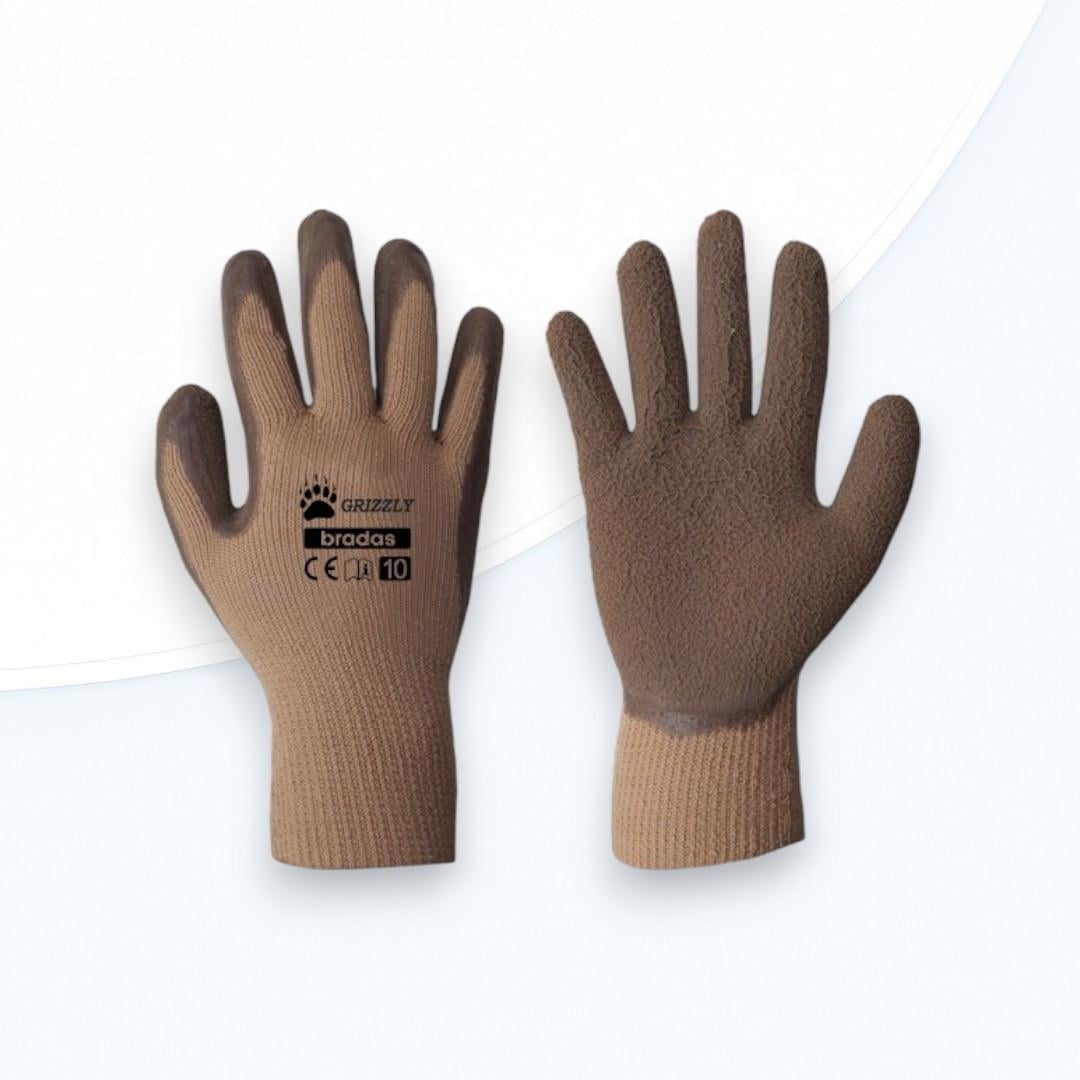 Перчатки защитные Bradas GRIZZLY латекс р. 11 (2382833877)