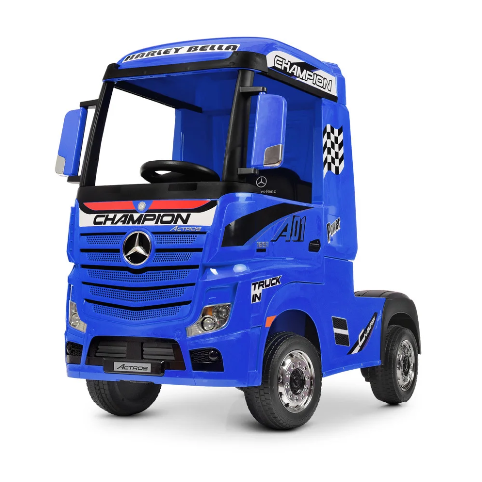 Дитячий електромобіль Bambi M 4208EBLR-4 Вантажівка Mercedes-Benz до 30 кг (7331) Дитячий електромобіль Bambi M 4208EBLR-4 Вантажівка Mercedes-Benz до 30 кг (7331)