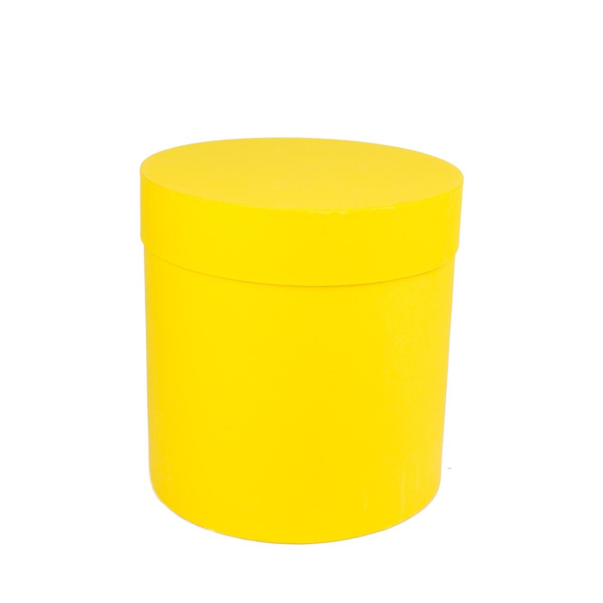 Коробка Perfectbox цилиндрическая матовая 16х15х15 см Желтый (15167) - фото 1 Коробка Perfectbox цилиндрическая матовая 16х15х15 см Желтый (15167) - фото 1